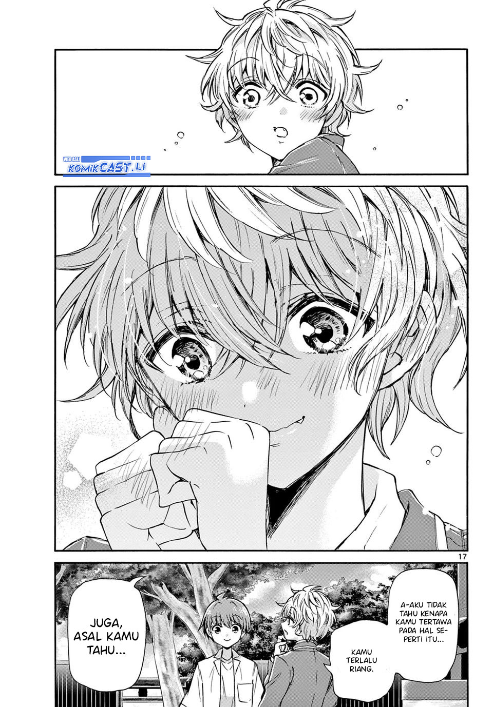 Halaman 18 dari Mikadono Sanshimai wa Angai, Choroi. Chapter 37