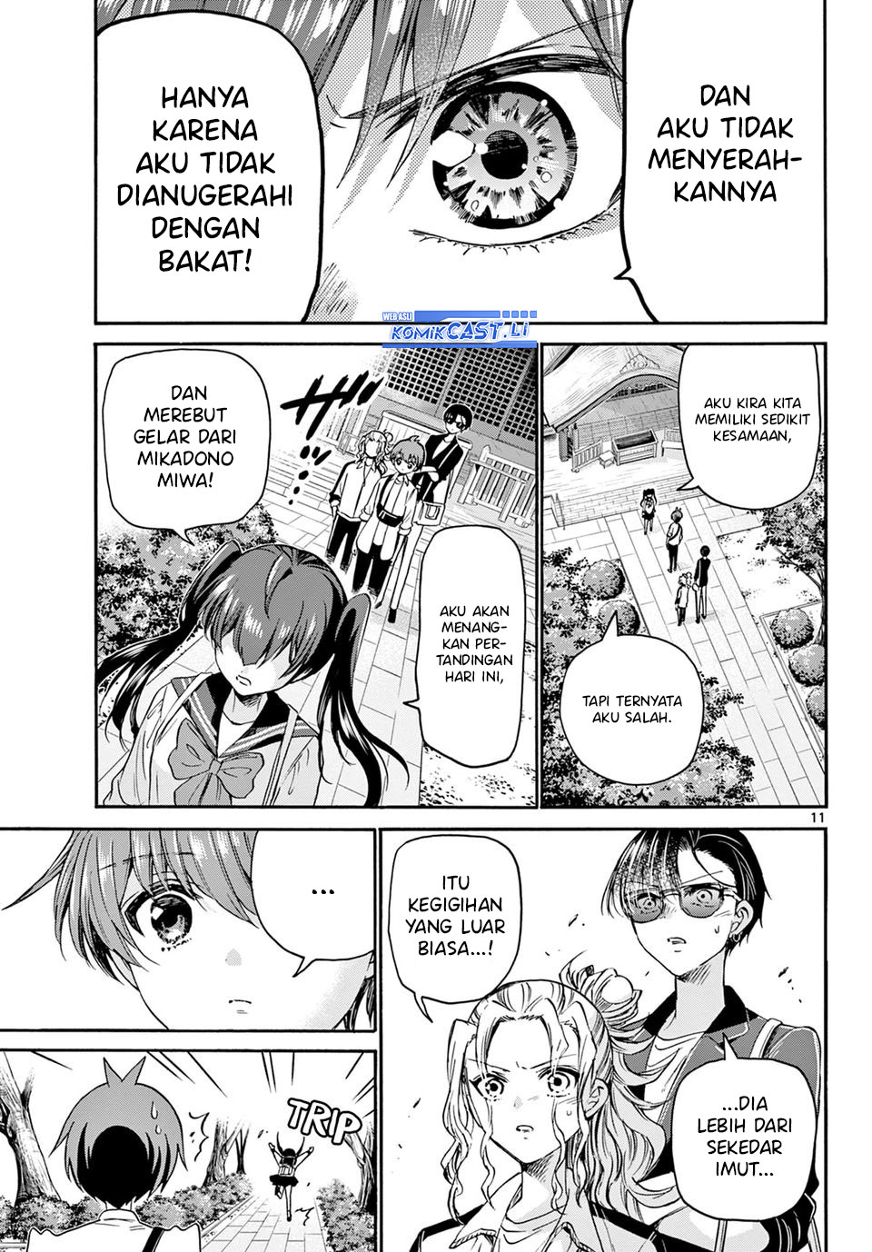 Halaman 12 dari Mikadono Sanshimai wa Angai, Choroi. Chapter 38