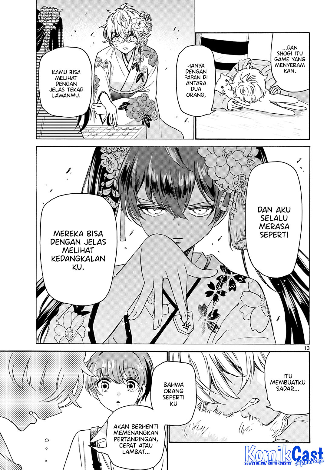 Halaman 14 dari Mikadono Sanshimai wa Angai, Choroi. Chapter 41