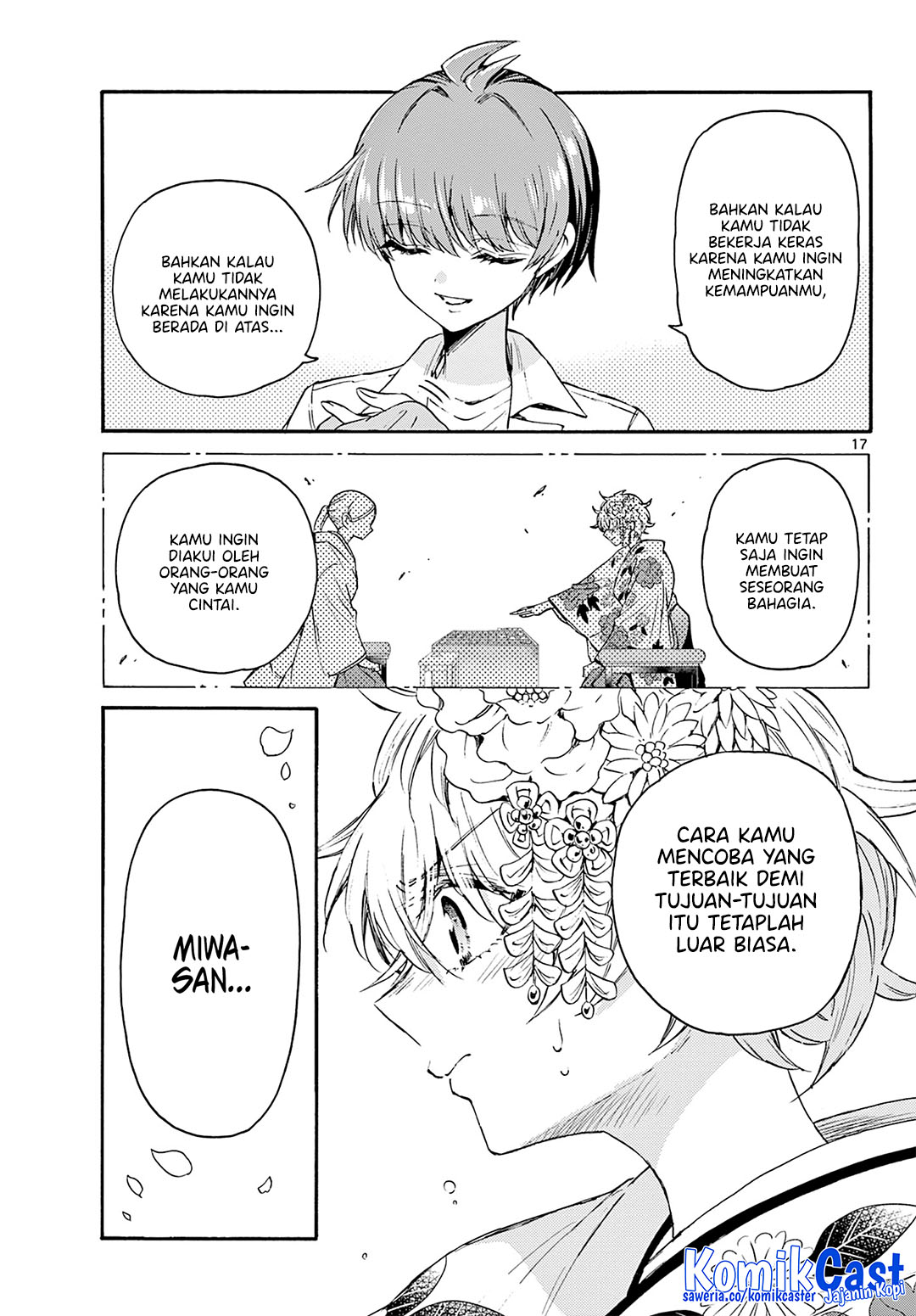 Halaman 18 dari Mikadono Sanshimai wa Angai, Choroi. Chapter 42