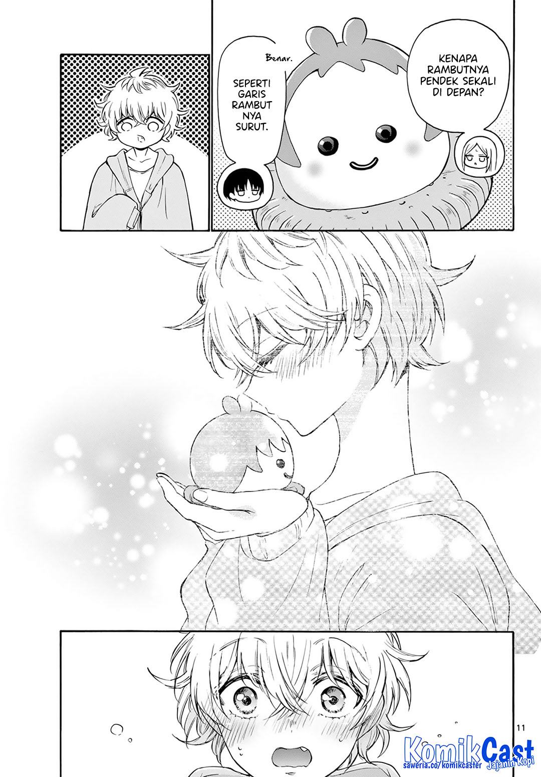 Halaman 12 dari Mikadono Sanshimai wa Angai, Choroi. Chapter 43