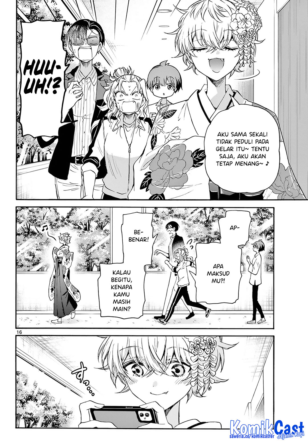 Halaman 17 dari Mikadono Sanshimai wa Angai, Choroi. Chapter 43