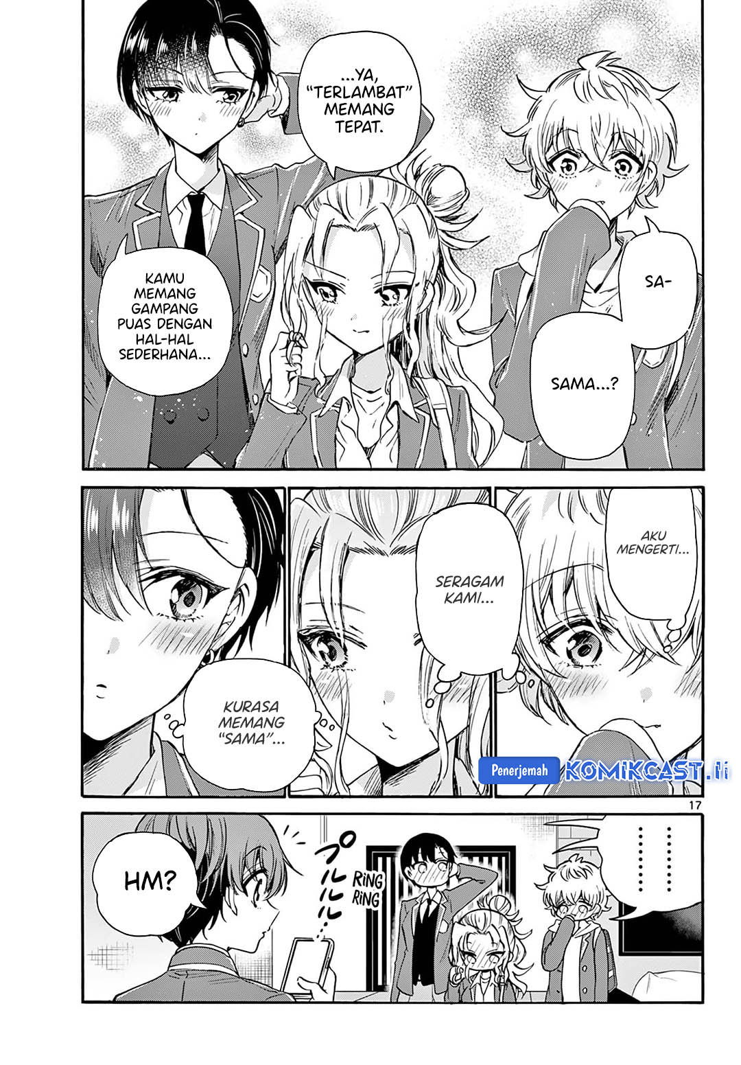Halaman 18 dari Mikadono Sanshimai wa Angai, Choroi. Chapter 53