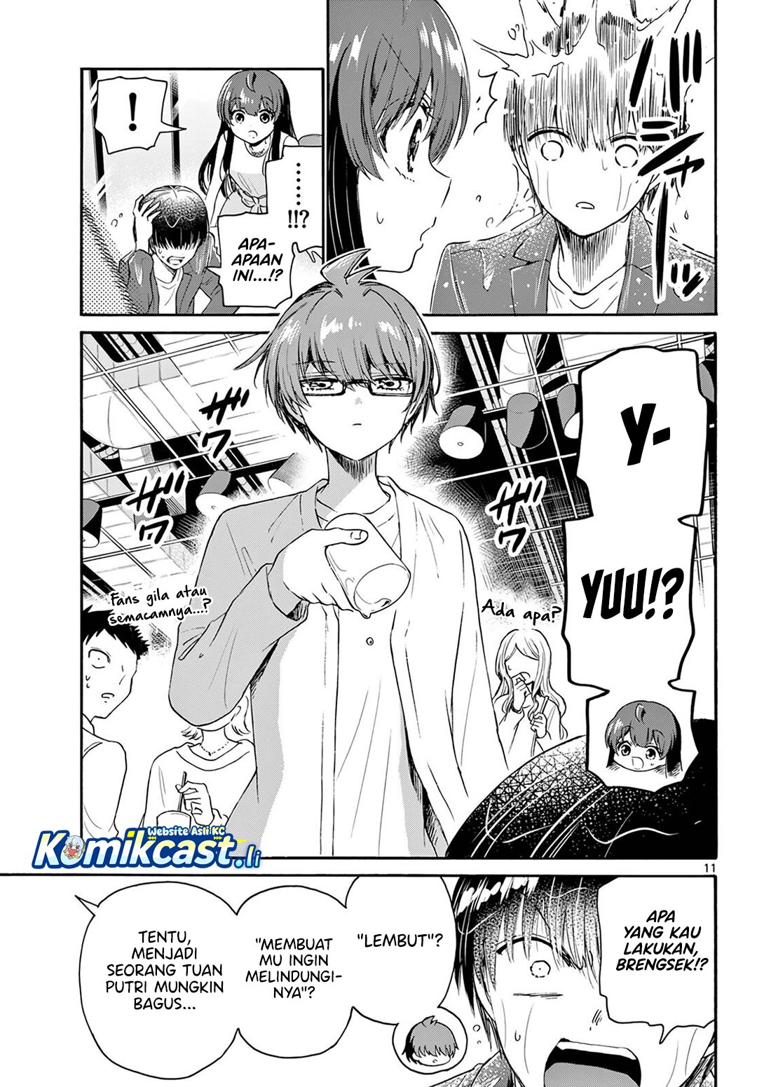 Halaman 12 dari Mikadono Sanshimai wa Angai, Choroi. Chapter 72