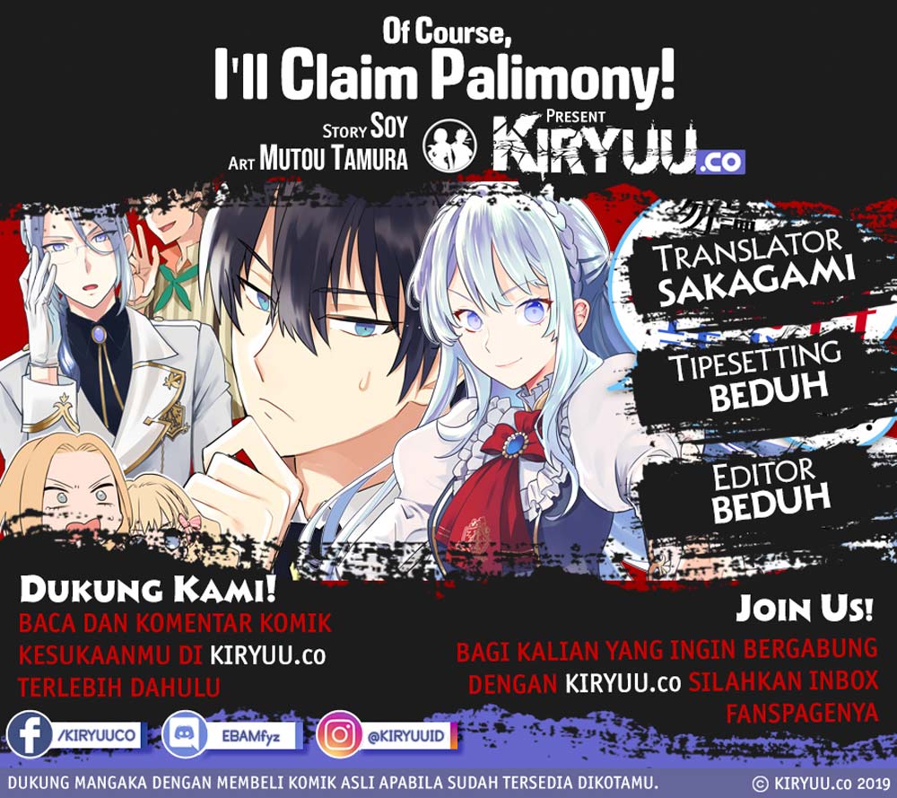 Halaman 1 dari Mochiron, Isharyou Seikyuu itashimasu! Chapter 3