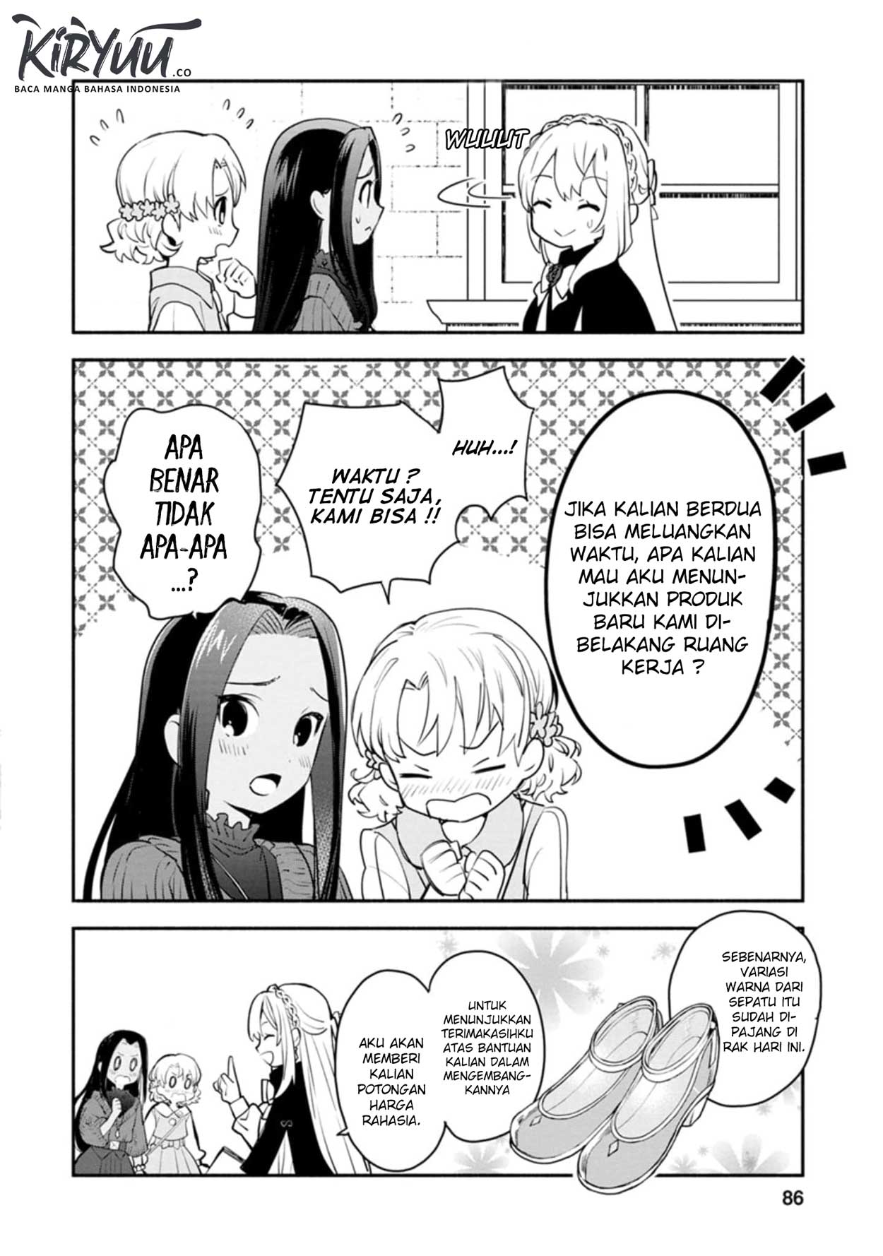 Halaman 23 dari Mochiron, Isharyou Seikyuu itashimasu! Chapter 3