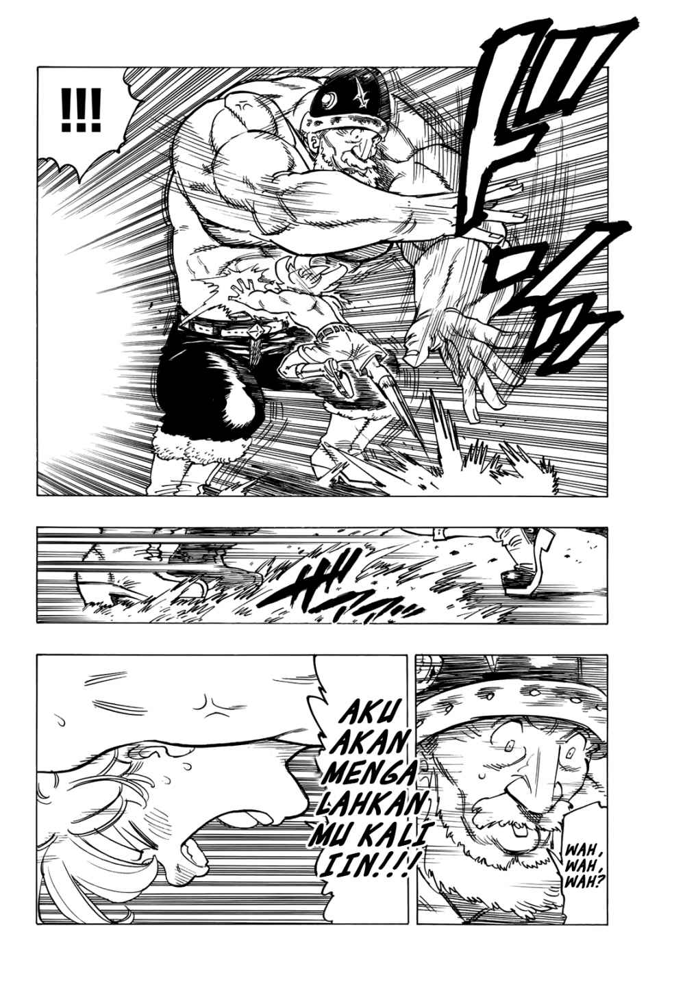 Halaman 15 dari Mokushiroku no Yonkishi Chapter 1
