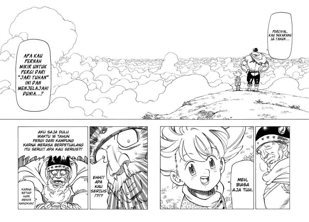 Halaman 21 dari Mokushiroku no Yonkishi Chapter 1
