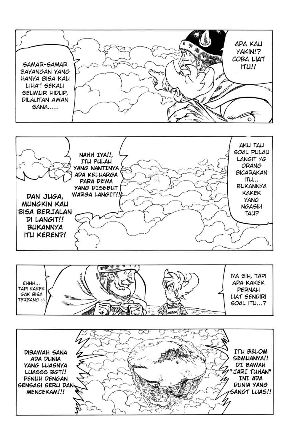 Halaman 22 dari Mokushiroku no Yonkishi Chapter 1
