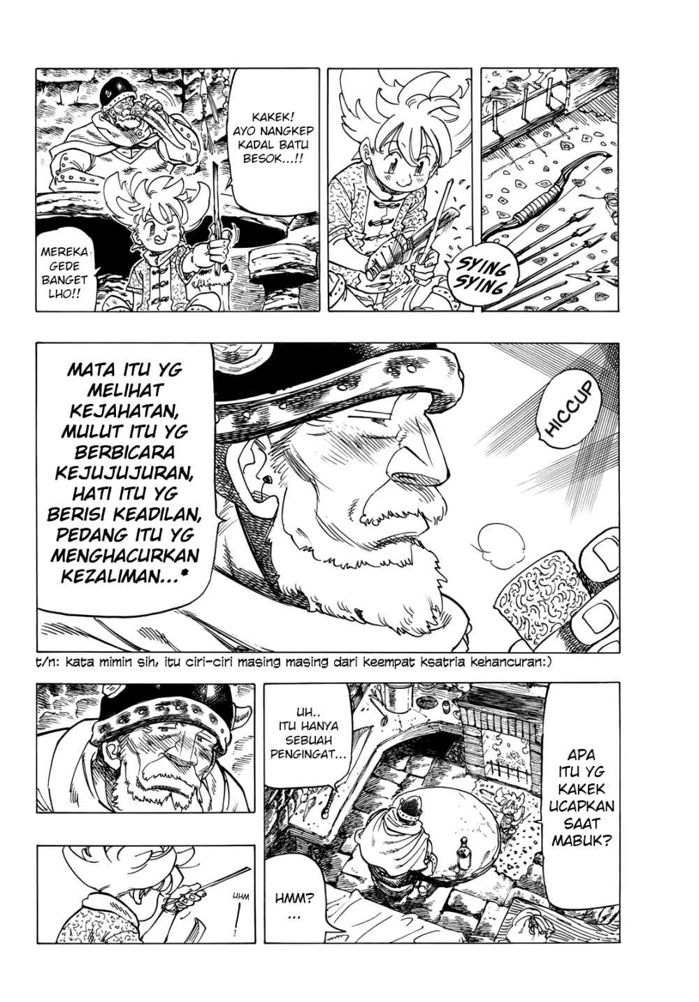 Halaman 26 dari Mokushiroku no Yonkishi Chapter 1