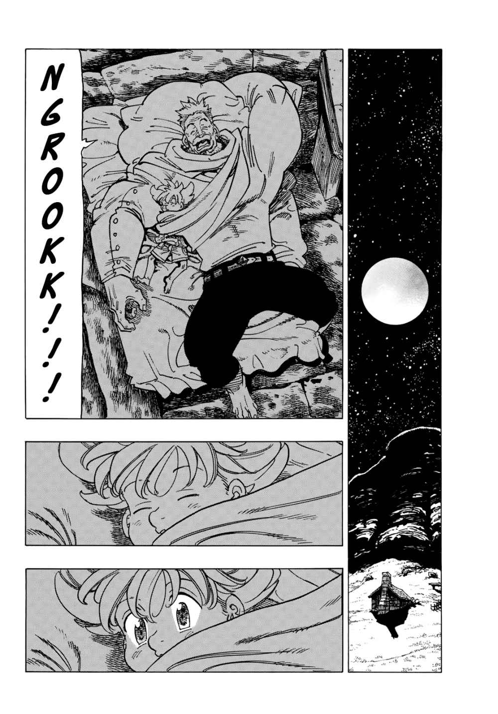 Halaman 28 dari Mokushiroku no Yonkishi Chapter 1