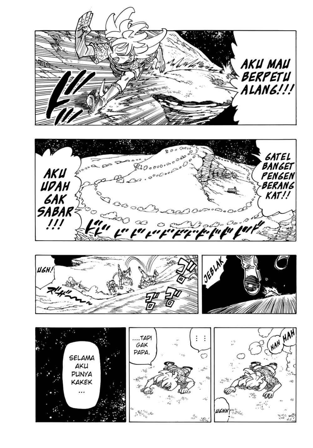 Halaman 31 dari Mokushiroku no Yonkishi Chapter 1