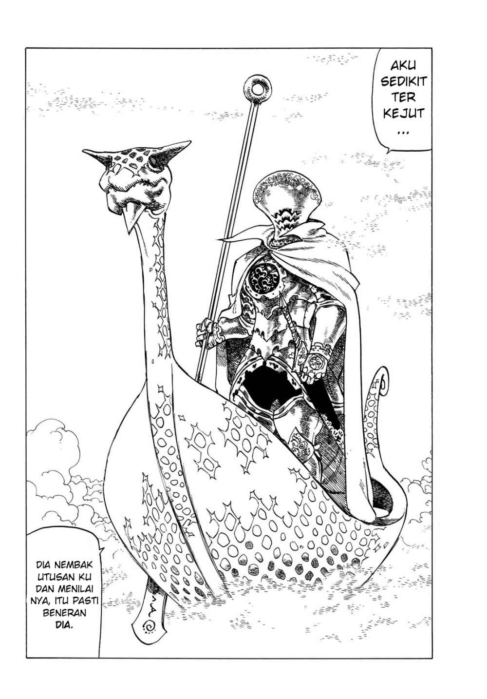 Halaman 35 dari Mokushiroku no Yonkishi Chapter 1