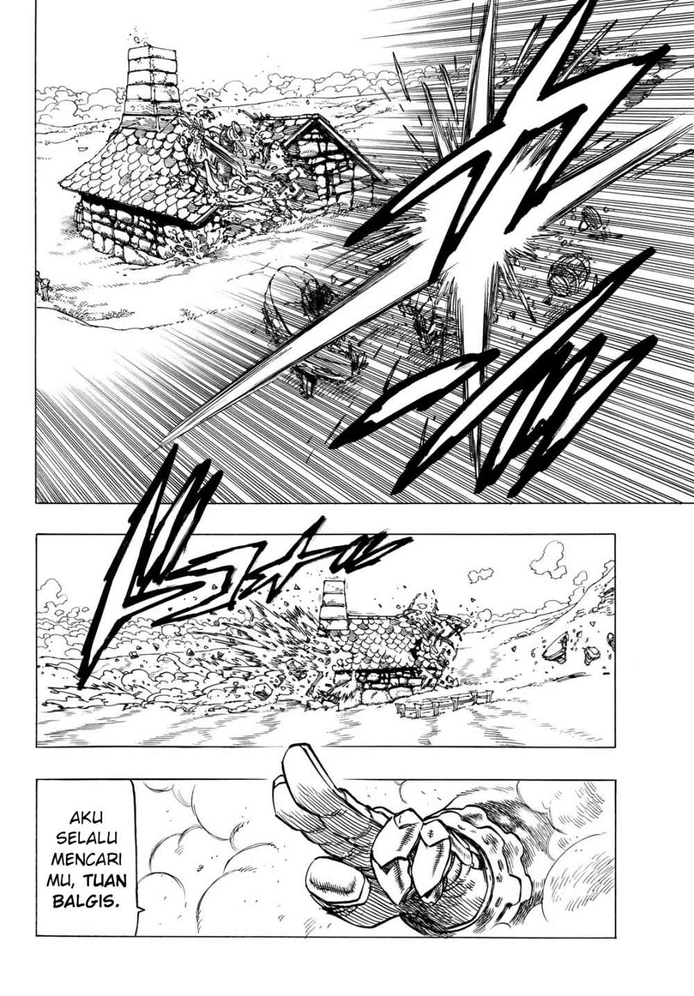 Halaman 41 dari Mokushiroku no Yonkishi Chapter 1