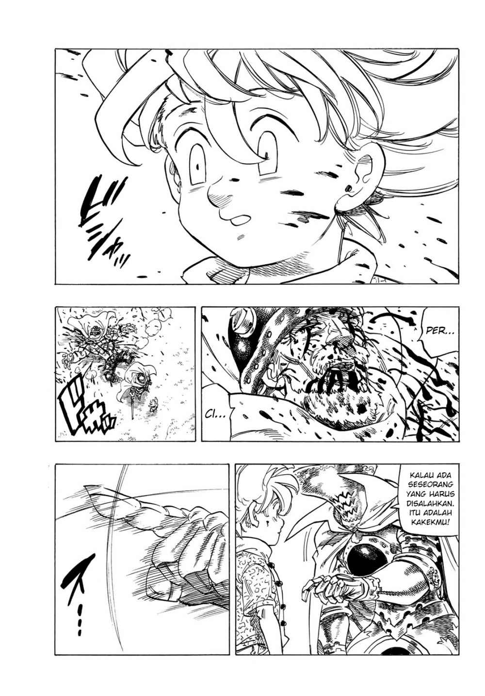Halaman 50 dari Mokushiroku no Yonkishi Chapter 1