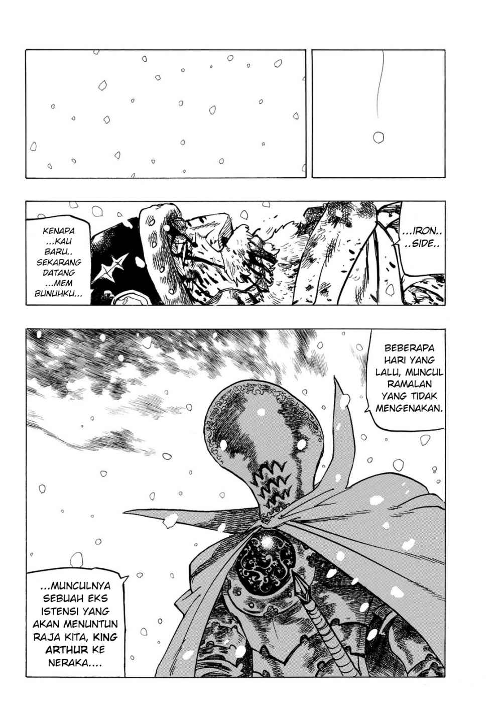 Halaman 54 dari Mokushiroku no Yonkishi Chapter 1