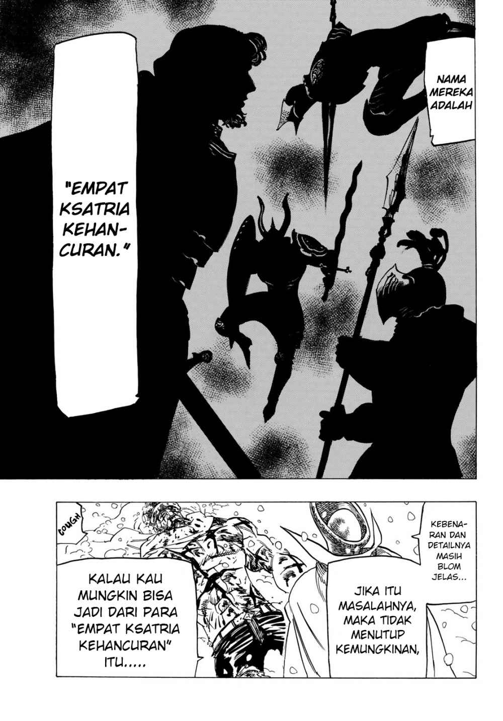 Halaman 55 dari Mokushiroku no Yonkishi Chapter 1
