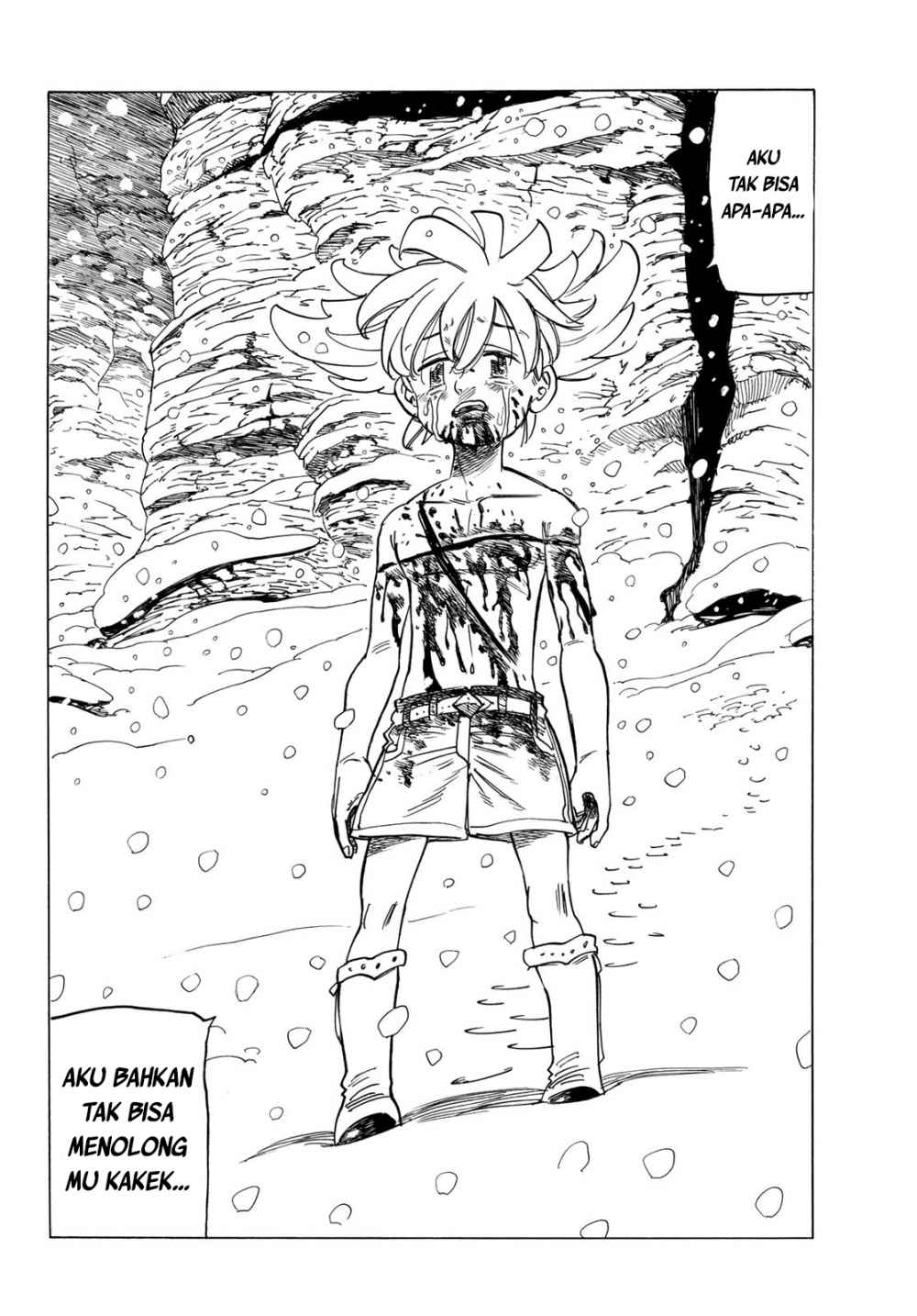 Halaman 58 dari Mokushiroku no Yonkishi Chapter 1