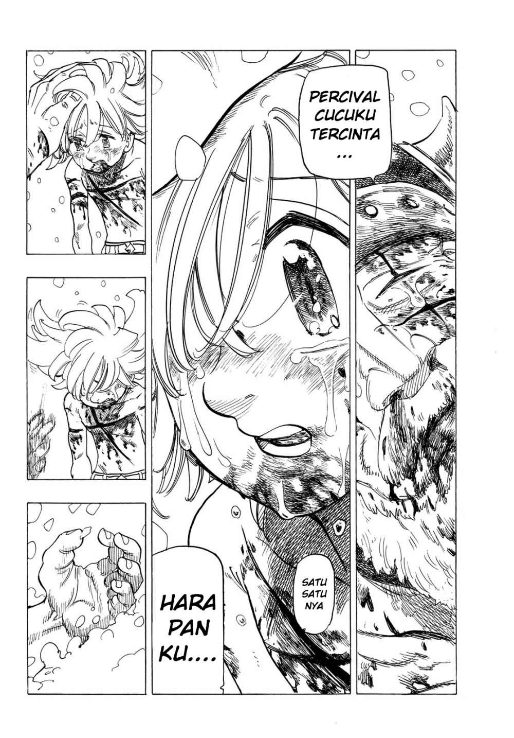 Halaman 64 dari Mokushiroku no Yonkishi Chapter 1
