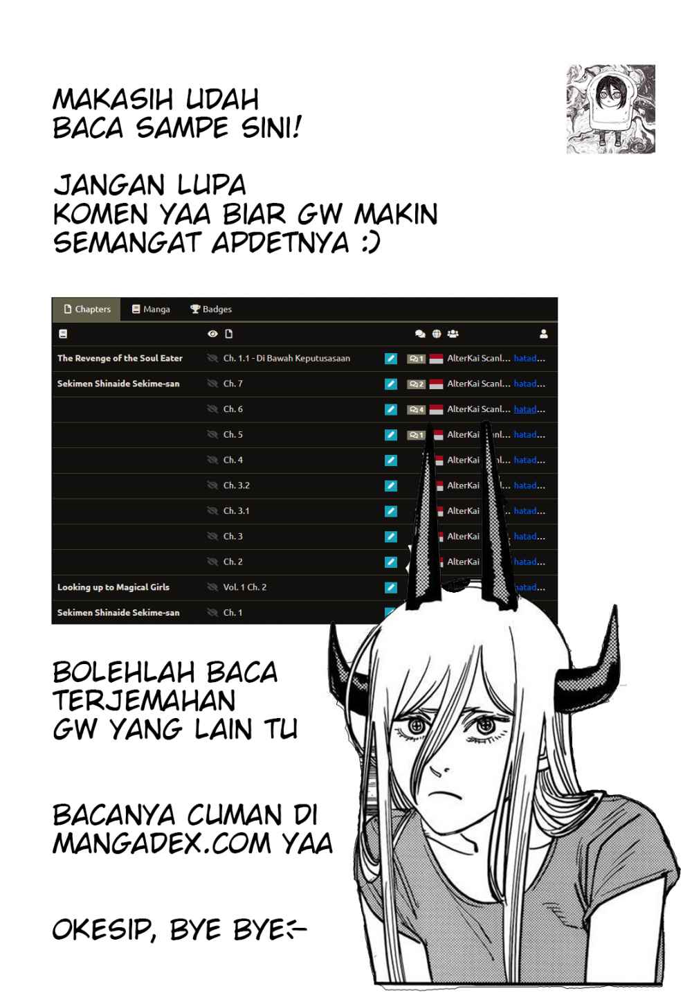 Halaman 70 dari Mokushiroku no Yonkishi Chapter 1