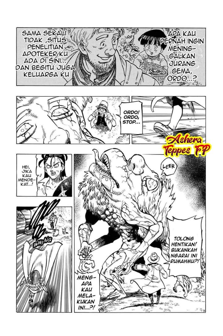 Halaman 11 dari Mokushiroku no Yonkishi Chapter 10