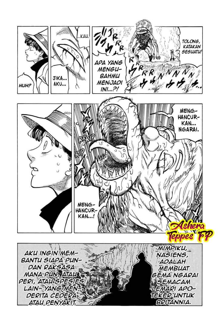 Halaman 12 dari Mokushiroku no Yonkishi Chapter 10