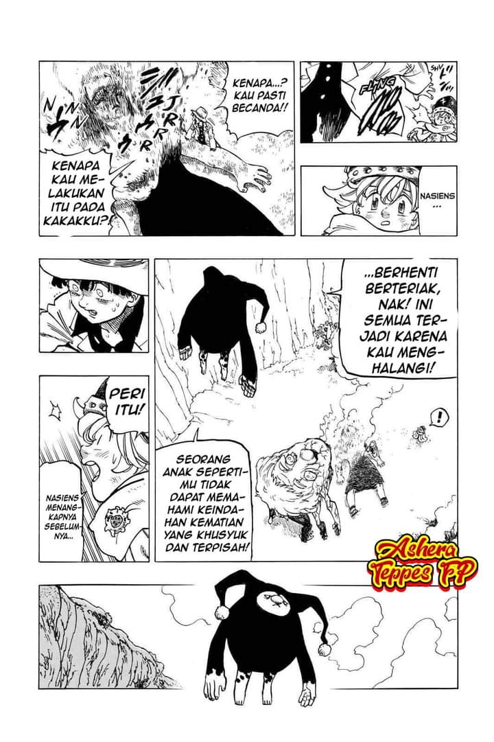 Halaman 16 dari Mokushiroku no Yonkishi Chapter 10