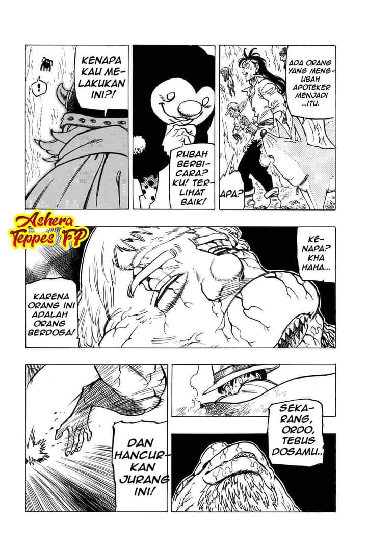 Halaman 17 dari Mokushiroku no Yonkishi Chapter 10