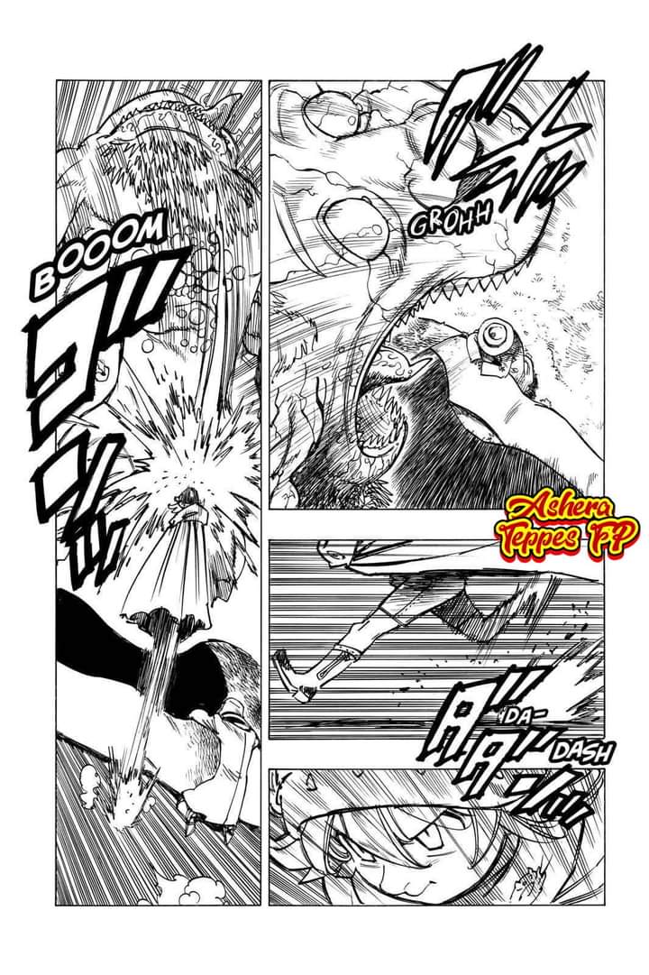Halaman 18 dari Mokushiroku no Yonkishi Chapter 10