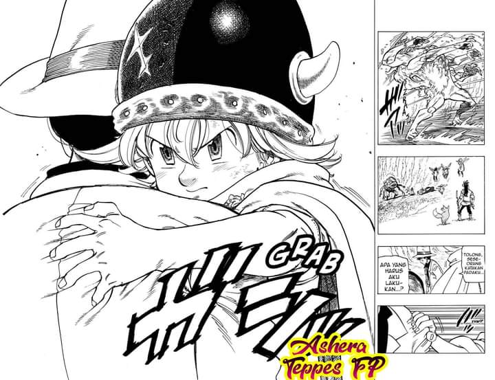Halaman 19 dari Mokushiroku no Yonkishi Chapter 10