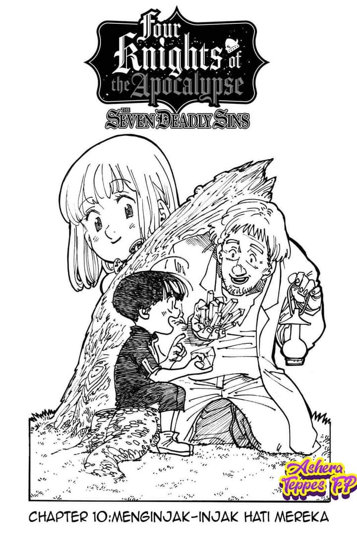 Halaman 2 dari Mokushiroku no Yonkishi Chapter 10