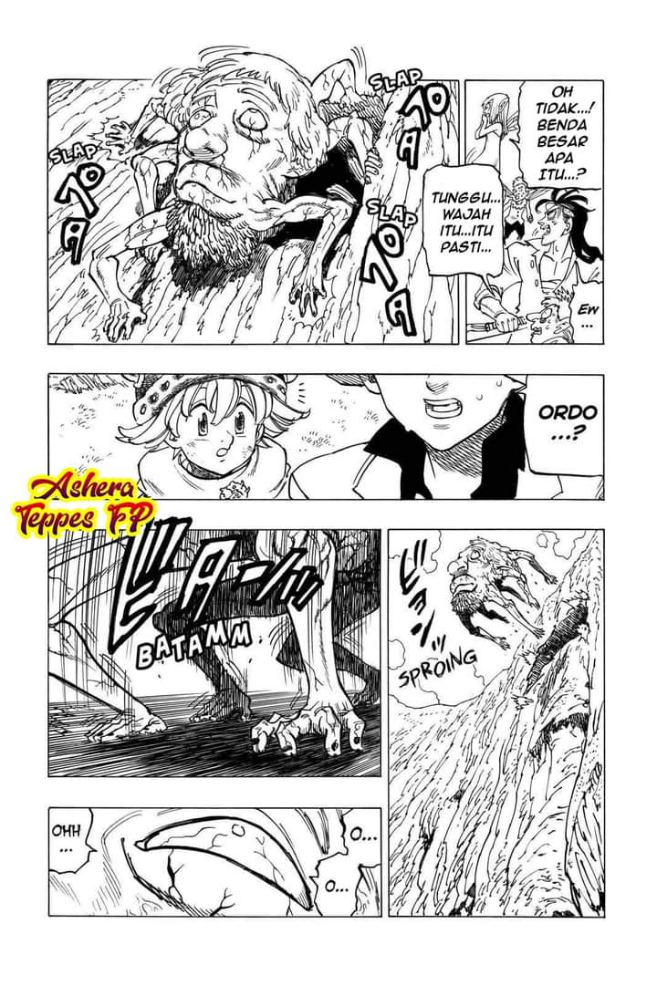 Halaman 7 dari Mokushiroku no Yonkishi Chapter 10