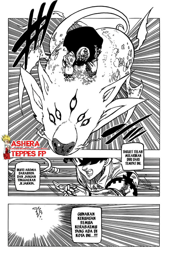 Halaman 14 dari Mokushiroku no Yonkishi Chapter 100