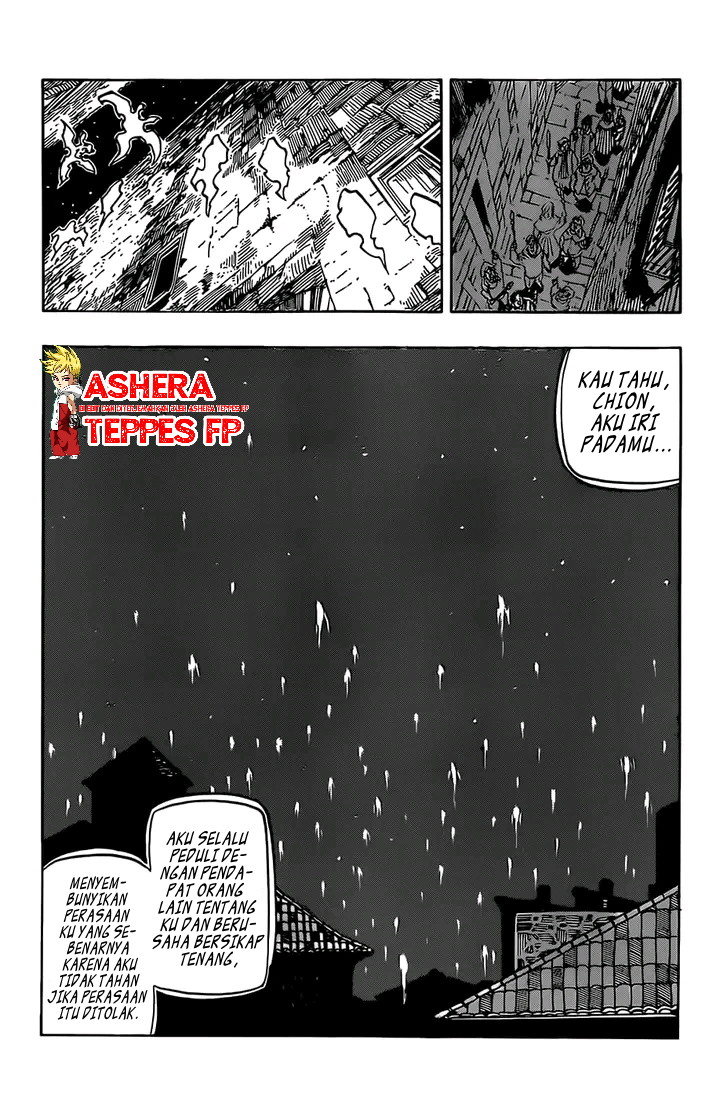 Halaman 16 dari Mokushiroku no Yonkishi Chapter 100