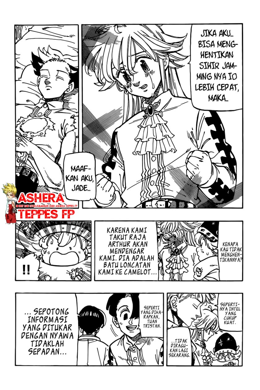 Halaman 11 dari Mokushiroku no Yonkishi Chapter 101