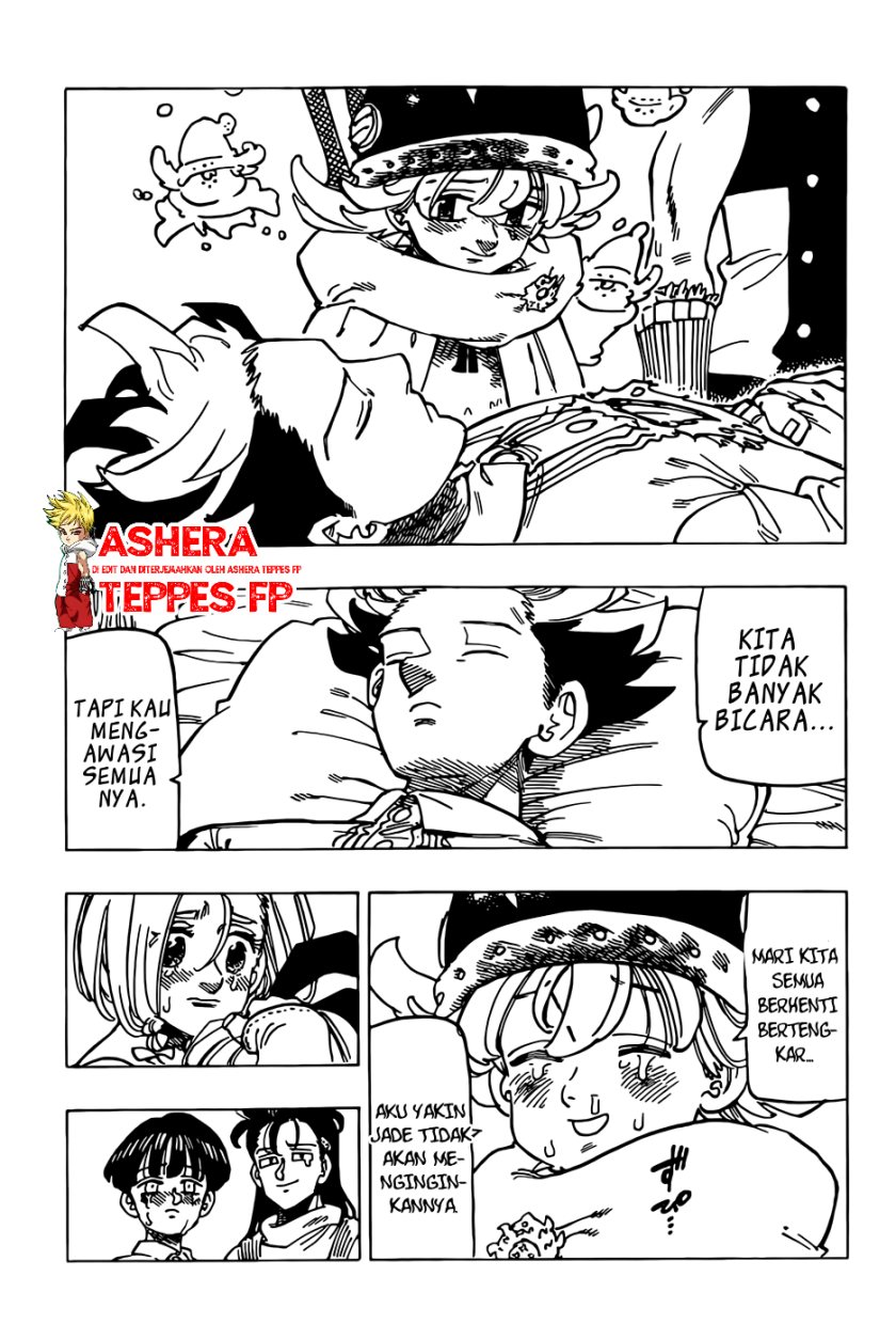 Halaman 15 dari Mokushiroku no Yonkishi Chapter 101