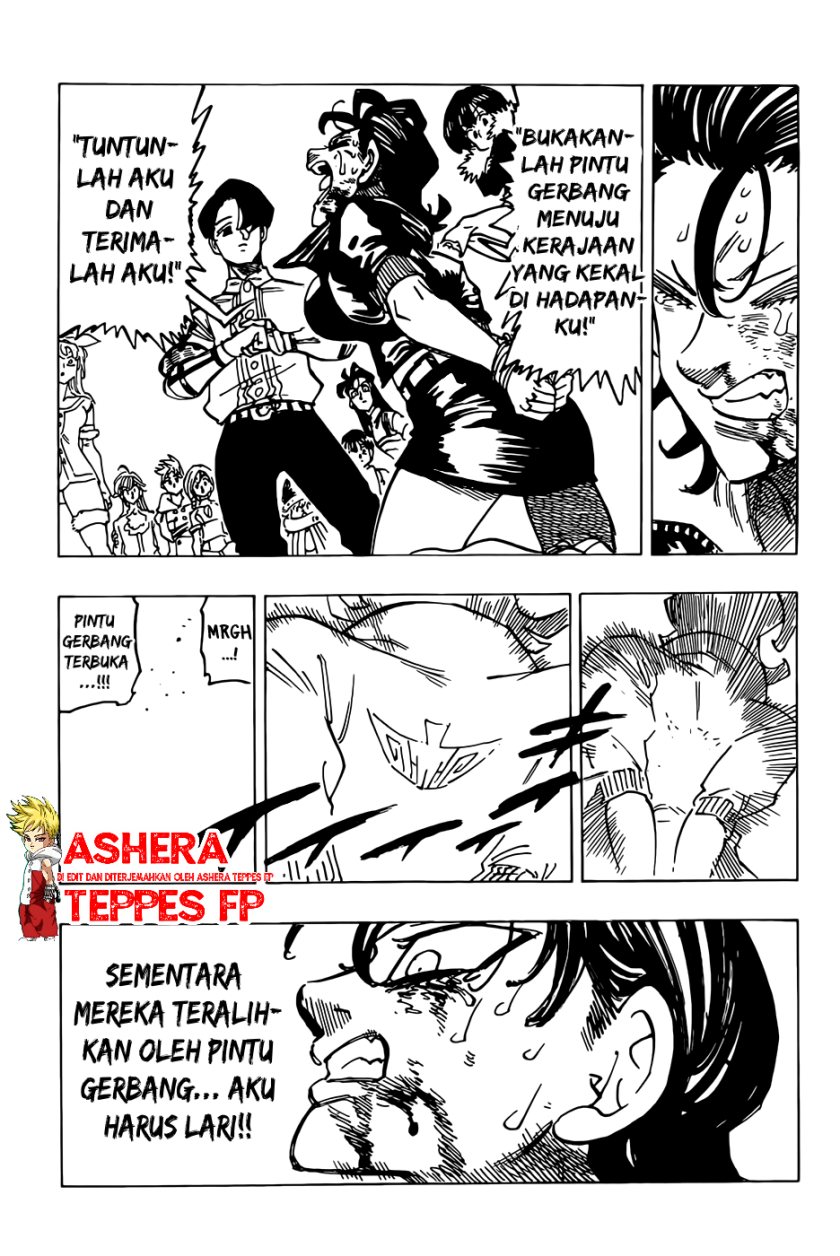 Halaman 21 dari Mokushiroku no Yonkishi Chapter 101