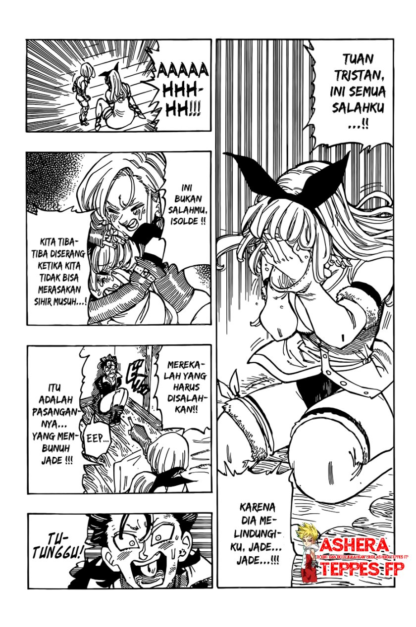 Halaman 8 dari Mokushiroku no Yonkishi Chapter 101