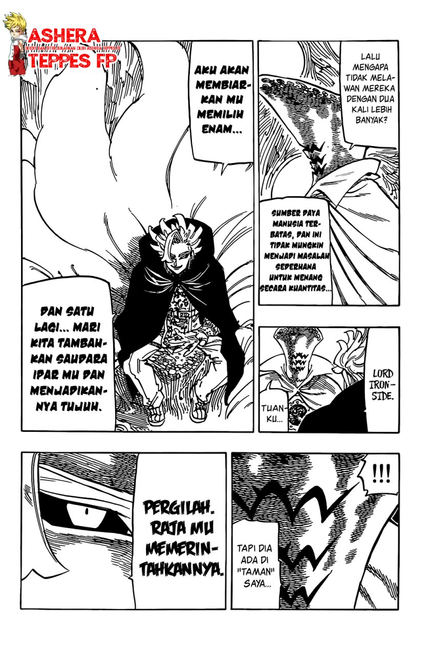 Halaman 7 dari Mokushiroku no Yonkishi Chapter 102