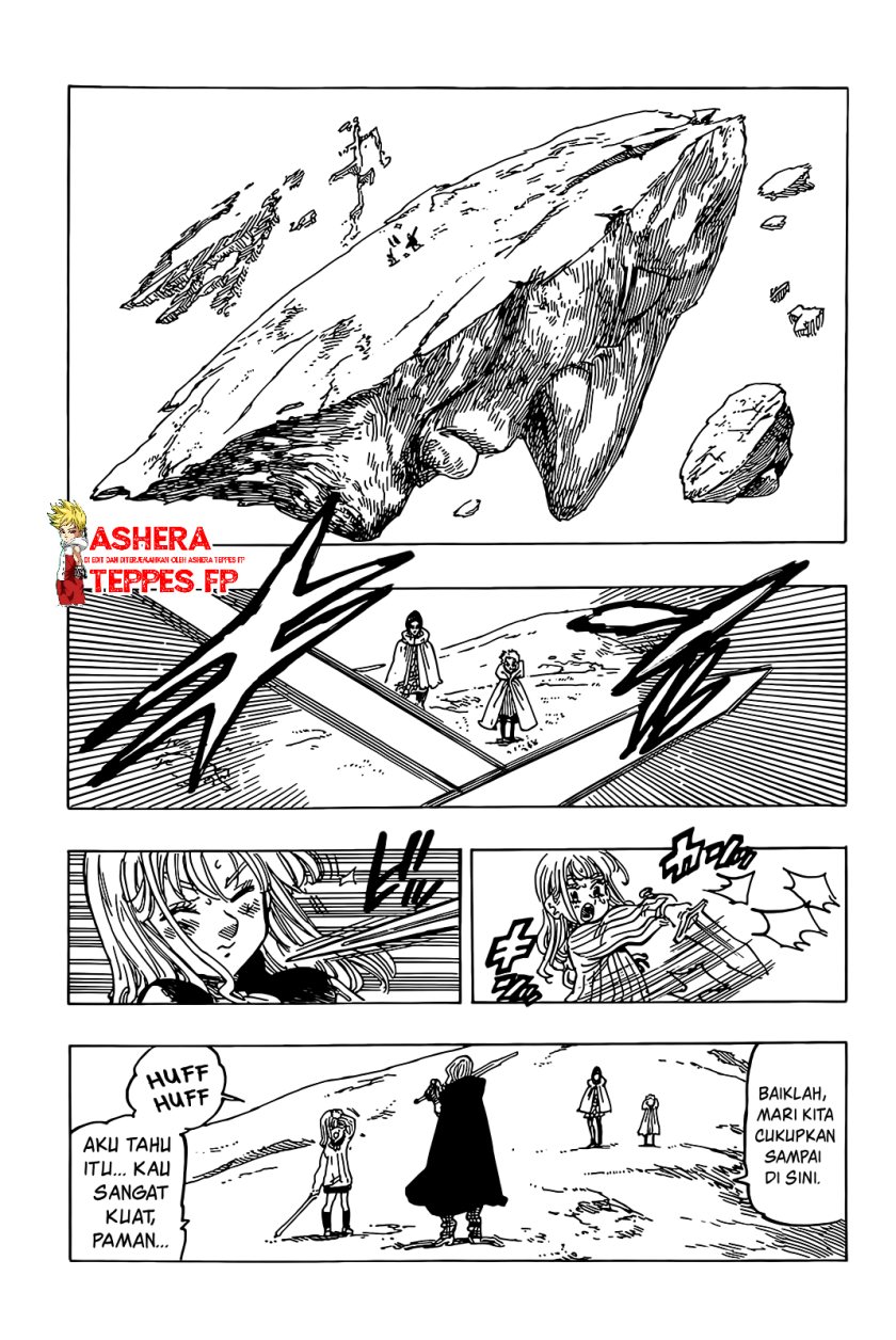 Halaman 8 dari Mokushiroku no Yonkishi Chapter 102