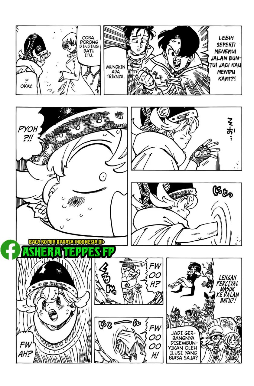 Halaman 10 dari Mokushiroku no Yonkishi Chapter 103
