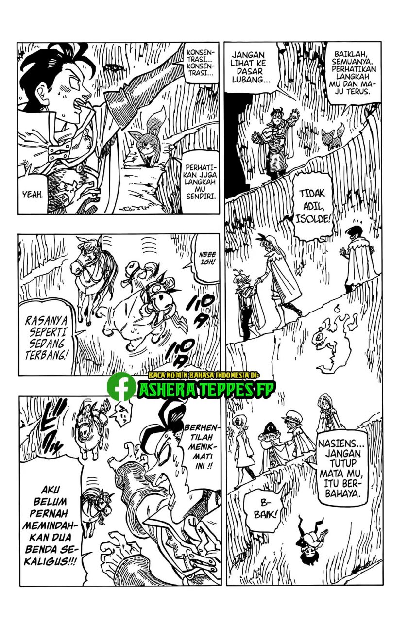 Halaman 13 dari Mokushiroku no Yonkishi Chapter 103