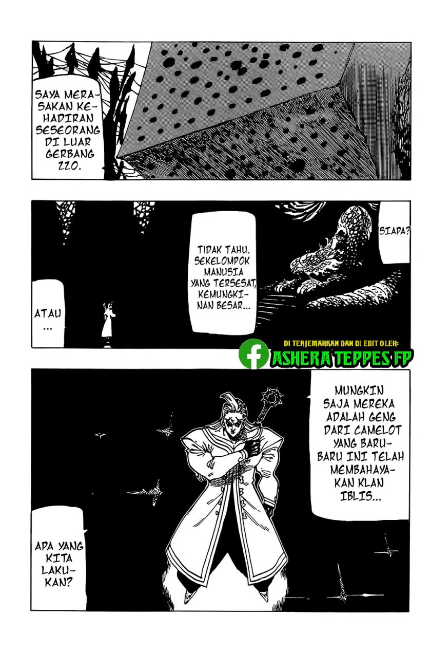 Halaman 22 dari Mokushiroku no Yonkishi Chapter 103