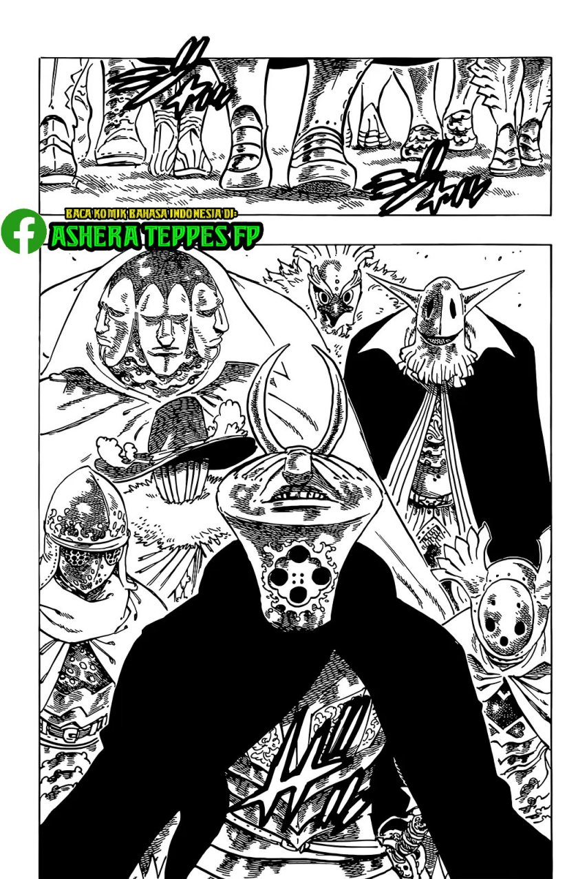Halaman 6 dari Mokushiroku no Yonkishi Chapter 103