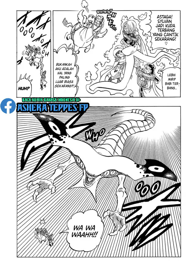 Halaman 10 dari Mokushiroku no Yonkishi Chapter 104