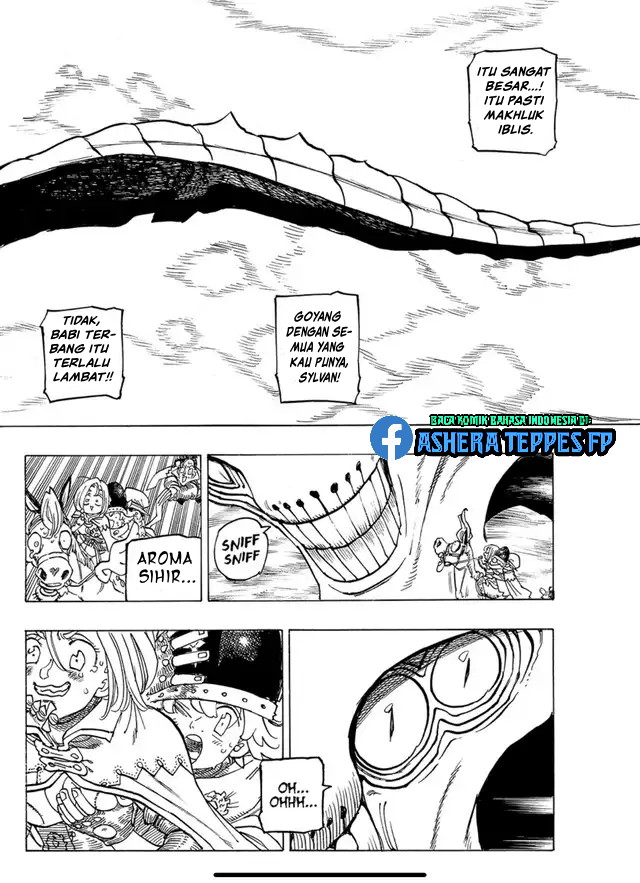 Halaman 11 dari Mokushiroku no Yonkishi Chapter 104