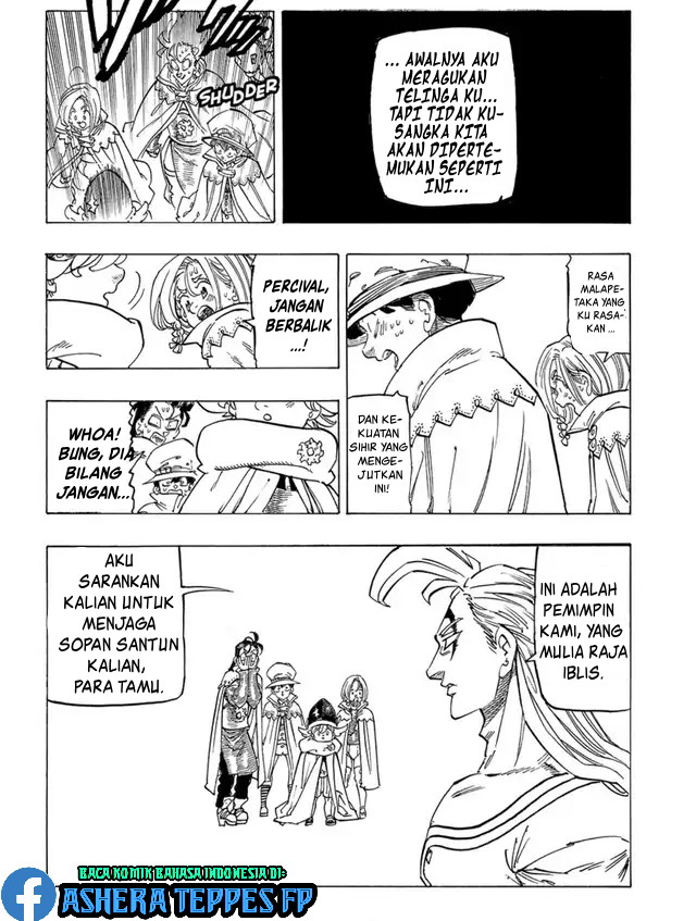 Halaman 17 dari Mokushiroku no Yonkishi Chapter 104
