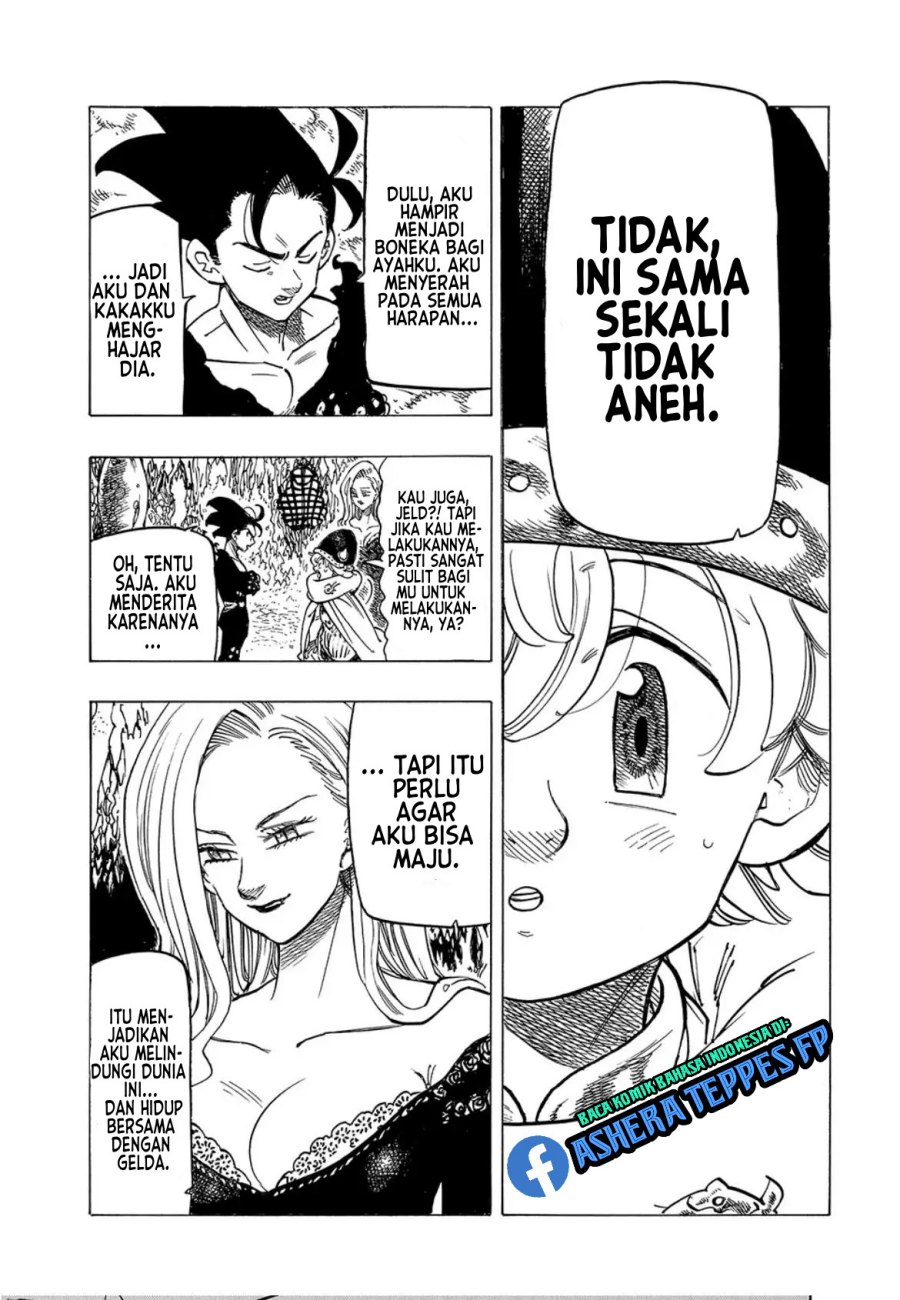 Halaman 10 dari Mokushiroku no Yonkishi Chapter 105
