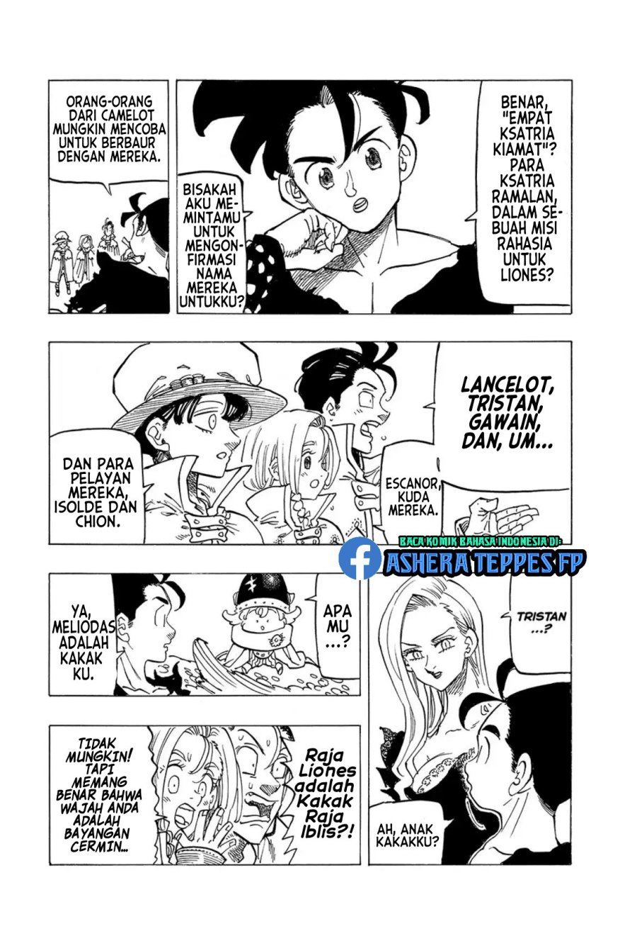 Halaman 13 dari Mokushiroku no Yonkishi Chapter 105