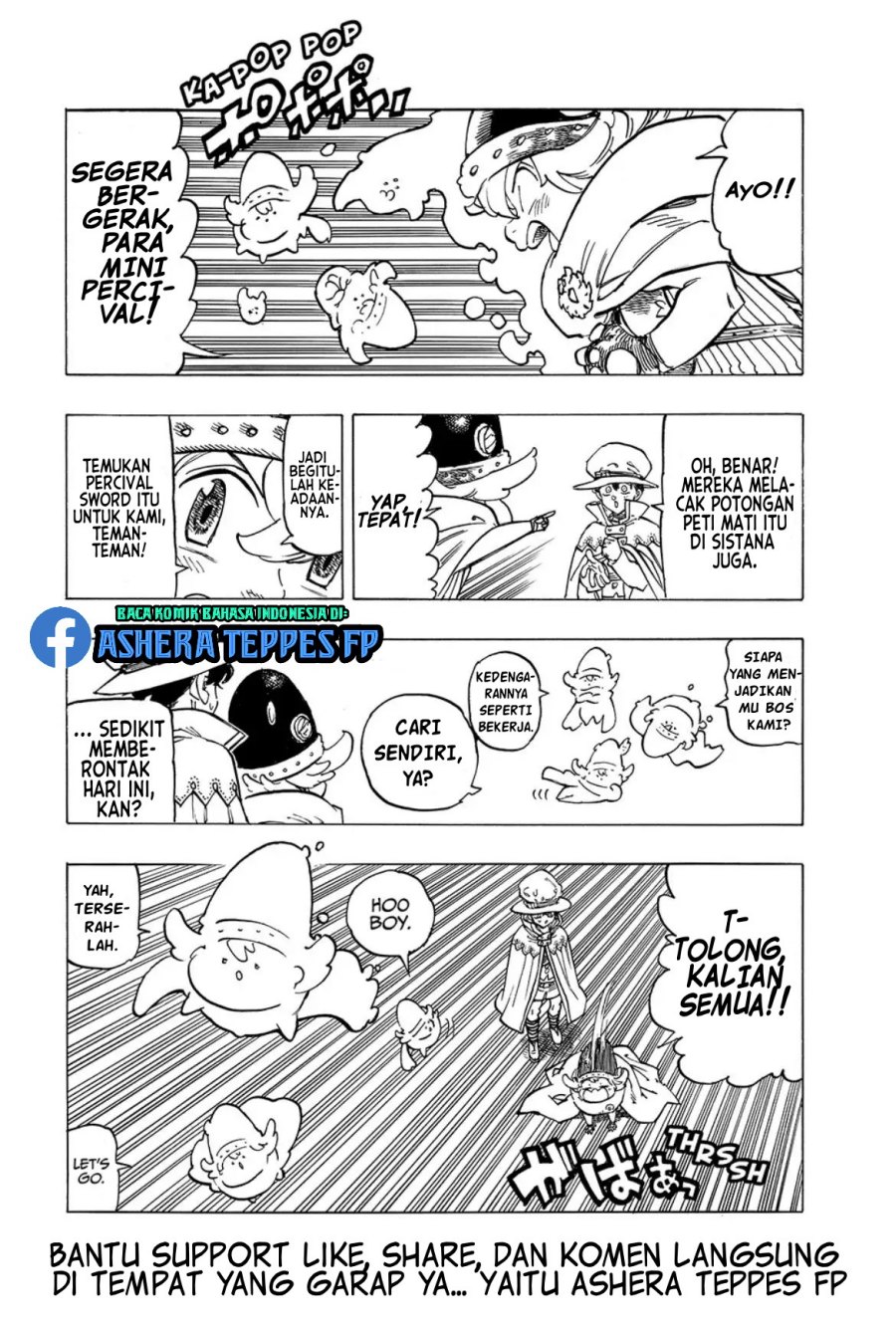 Halaman 19 dari Mokushiroku no Yonkishi Chapter 105